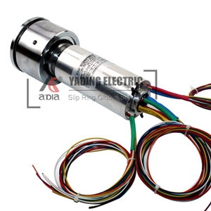 Electrical and Pneumatic hydraulics hybrid slip rings